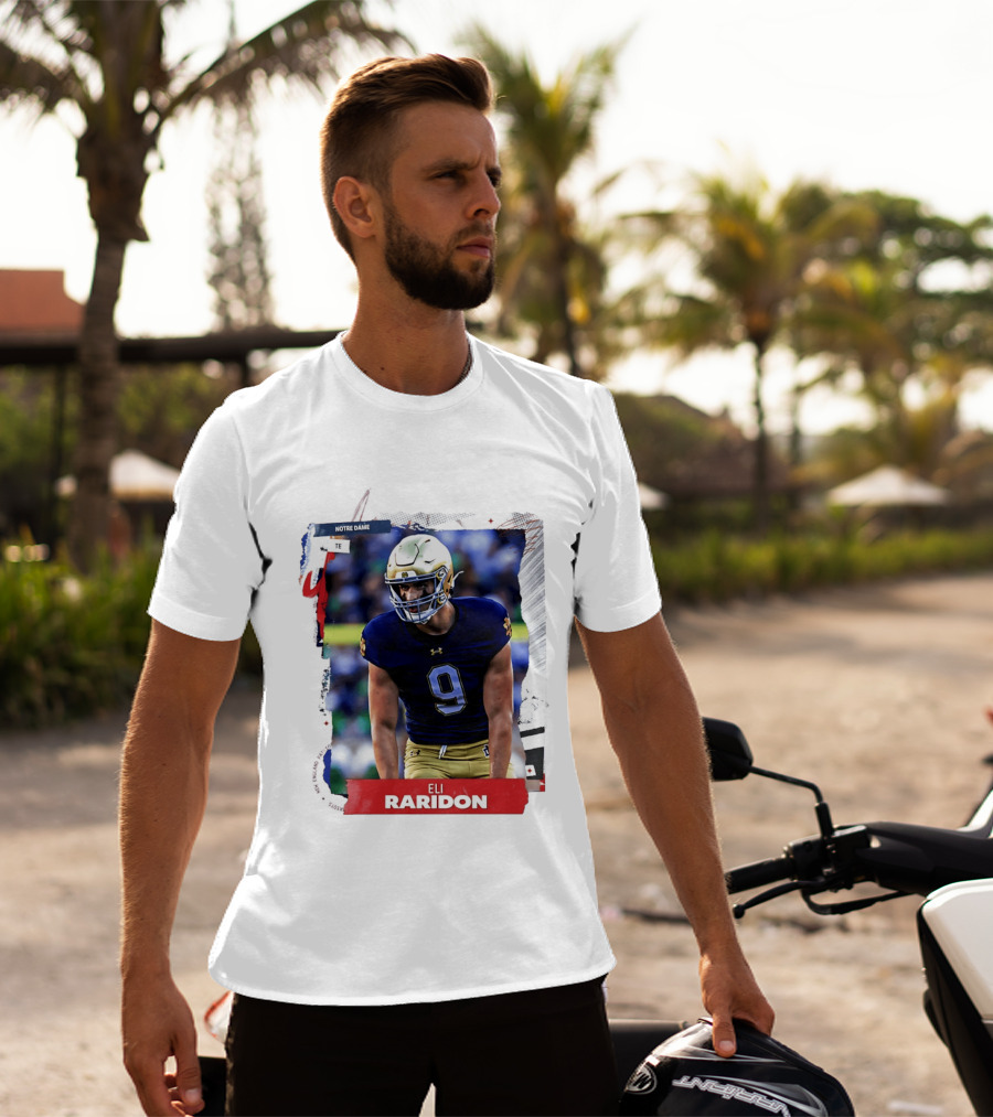 Notre Dame Tight End Eli Raridon 2206 Draft Prospect T-Shirt