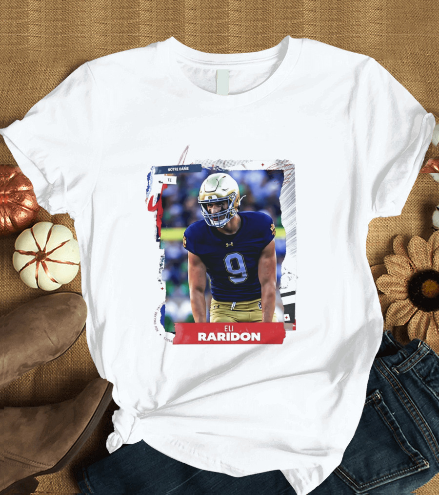 Notre Dame Tight End Eli Raridon 2206 Draft Prospect T-Shirt