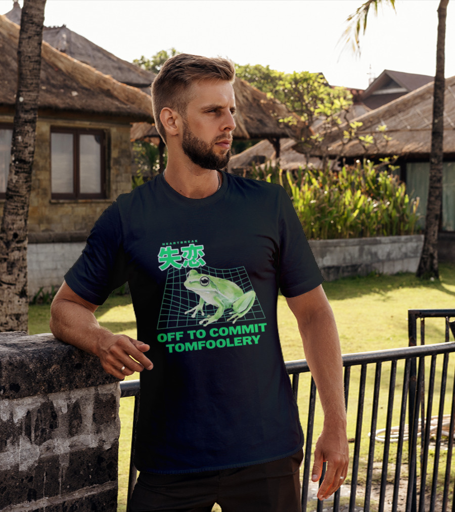 Off To Commit Tomfoolery Frog T-Shirt