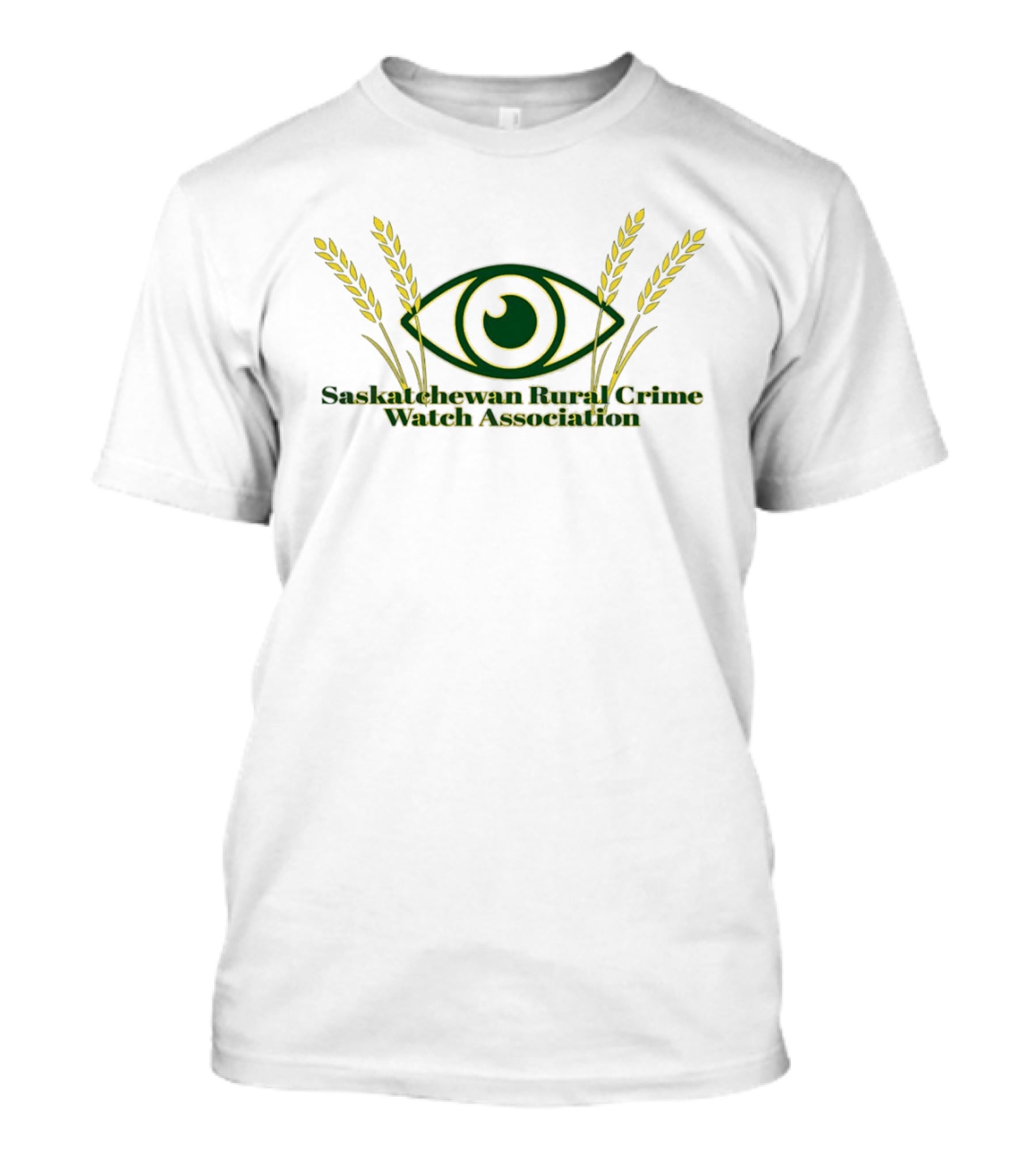 Saskatchewan Rural Crime Association Eye Wheat T-Shirt