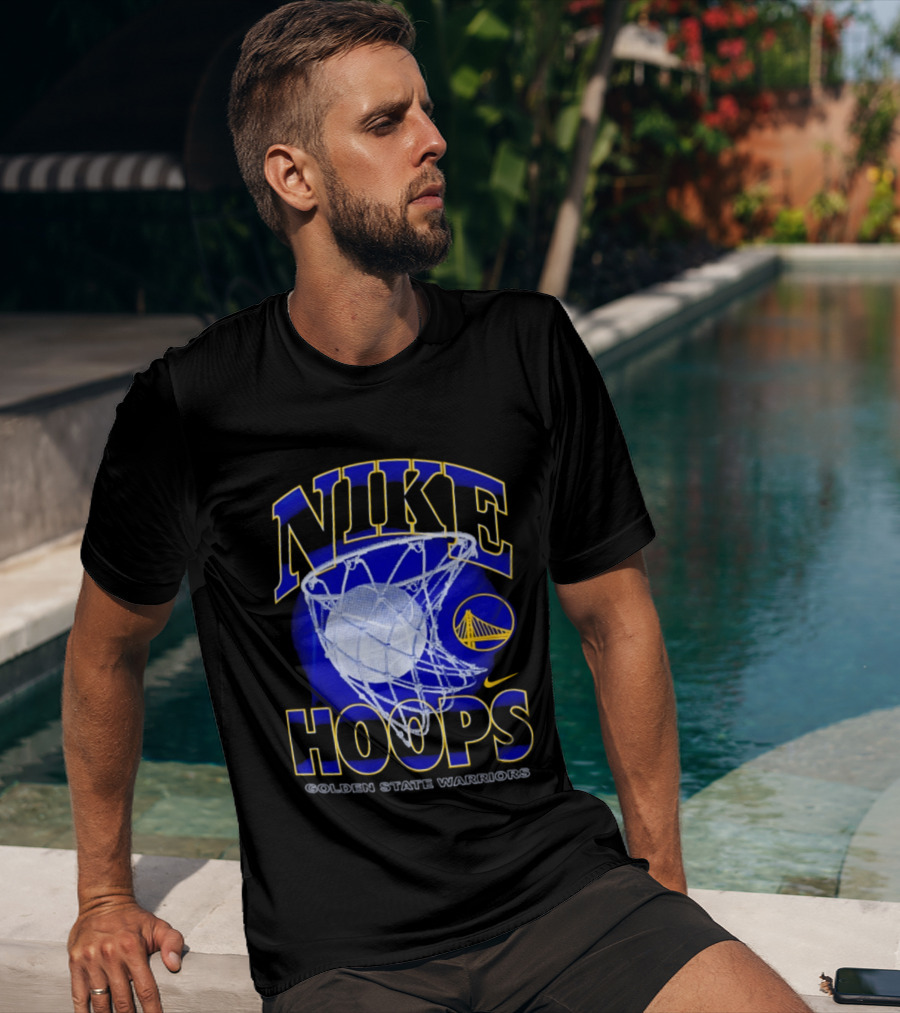 Nike Hoops Golden State Warriors Basketball National Basketball Association T-Shirt