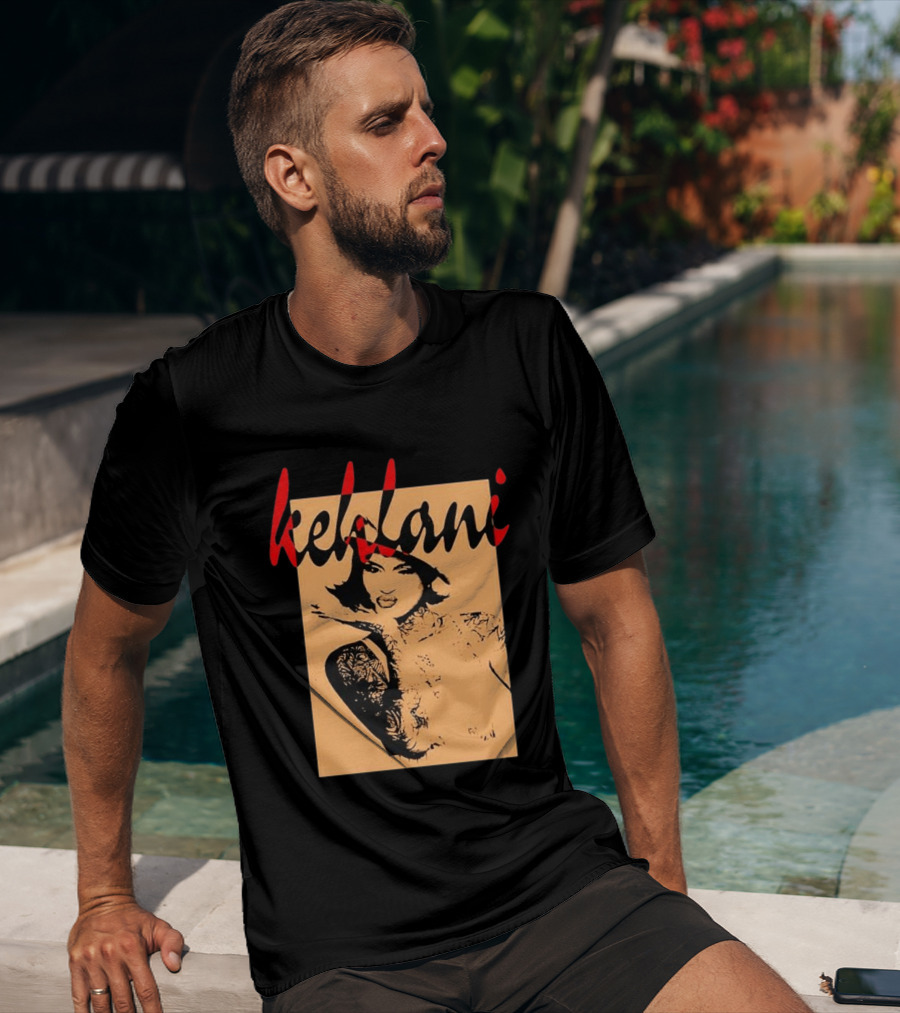 Kehlani 2026 Album Tattoo Art Style Monochrome T-Shirt