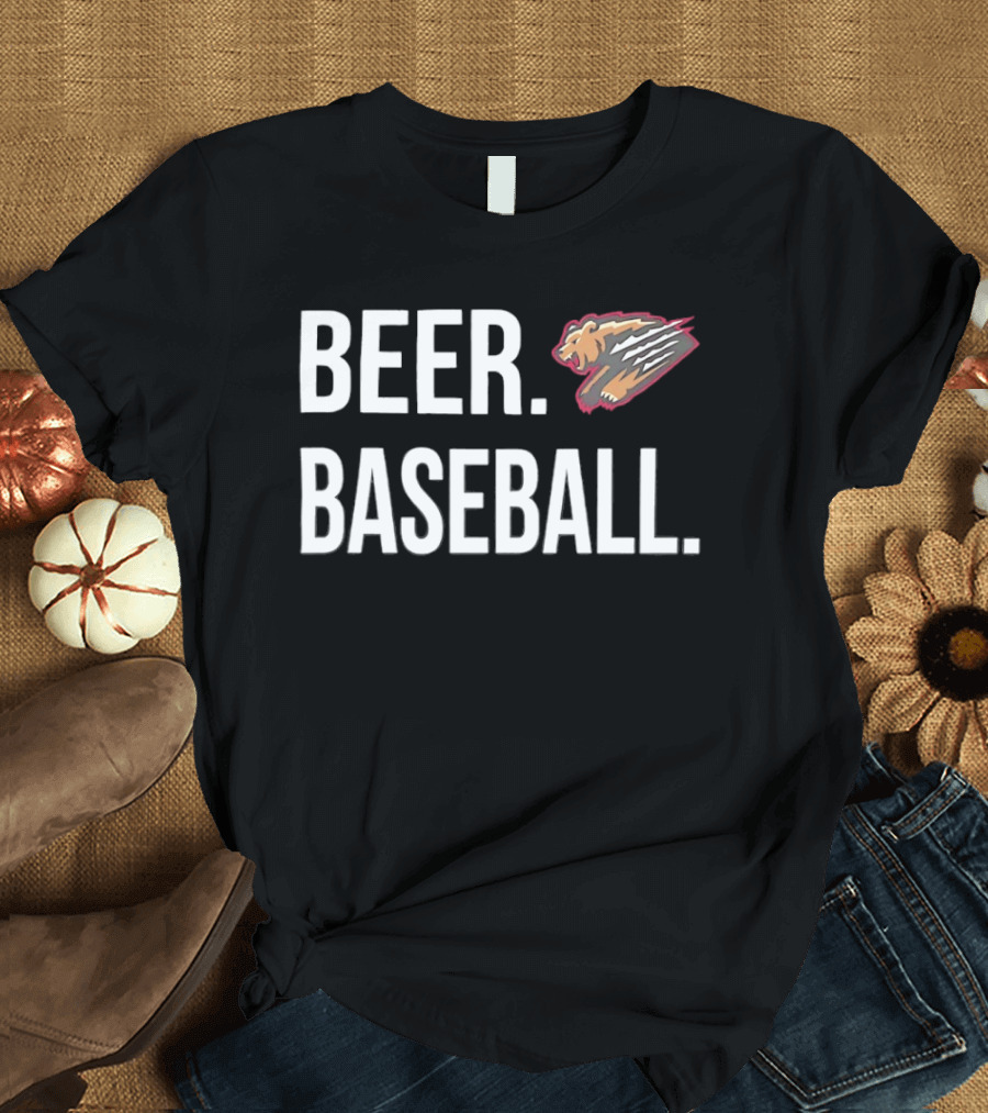 Beer Baseball Fresno Grizzlies MILB T-Shirt