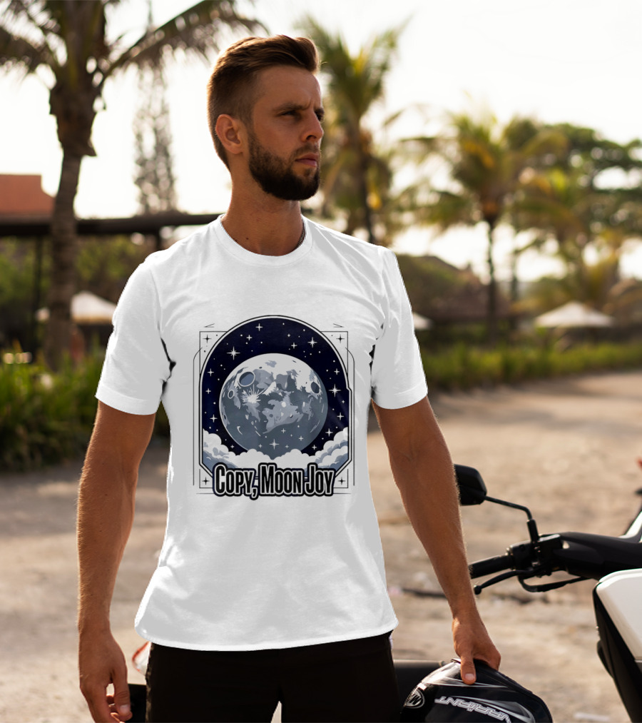 Copy Moon Joy Lunar Moon Celestial Artistry T-Shirt