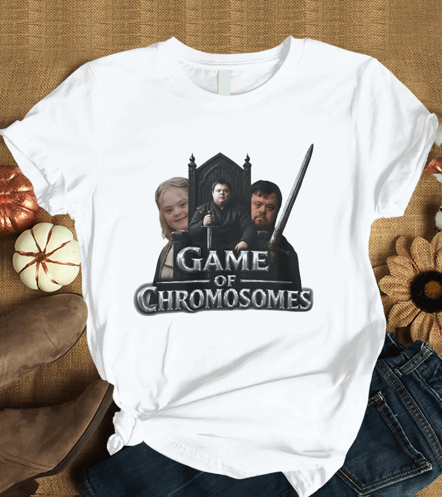 Game Of Chromosomes Down Syndrome Awareness Thrones T-Shirt