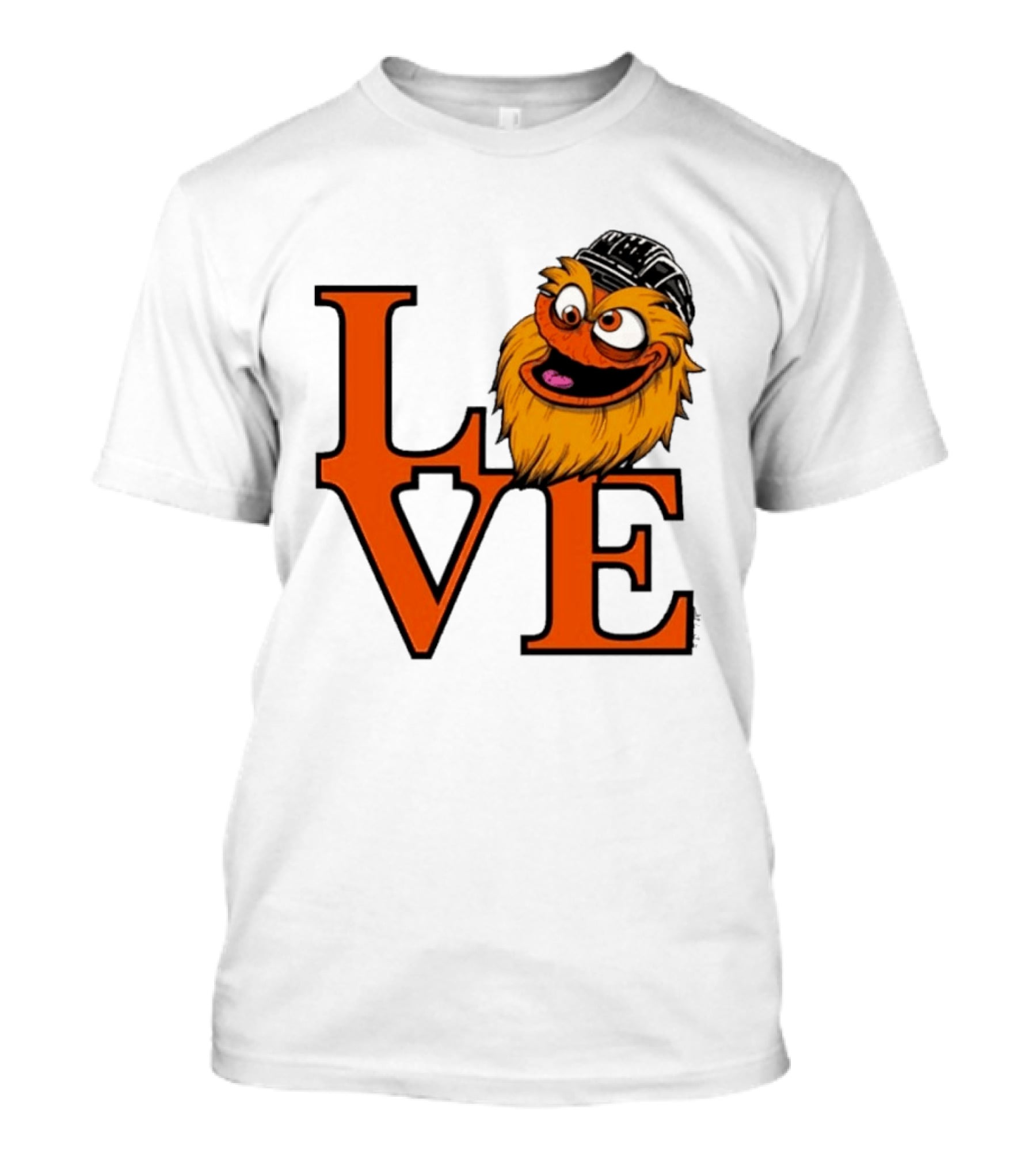 Philadelphia Flyers Gritty Love NHL Hockey 2026 T-Shirt