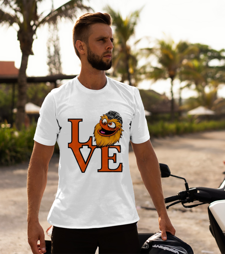 Philadelphia Flyers Gritty Love NHL Hockey 2026 T-Shirt