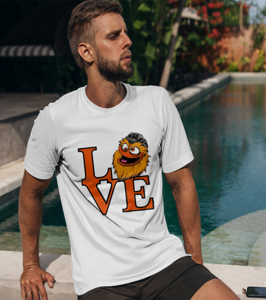 Philadelphia Flyers Gritty Love NHL Hockey 2026 T-Shirt
