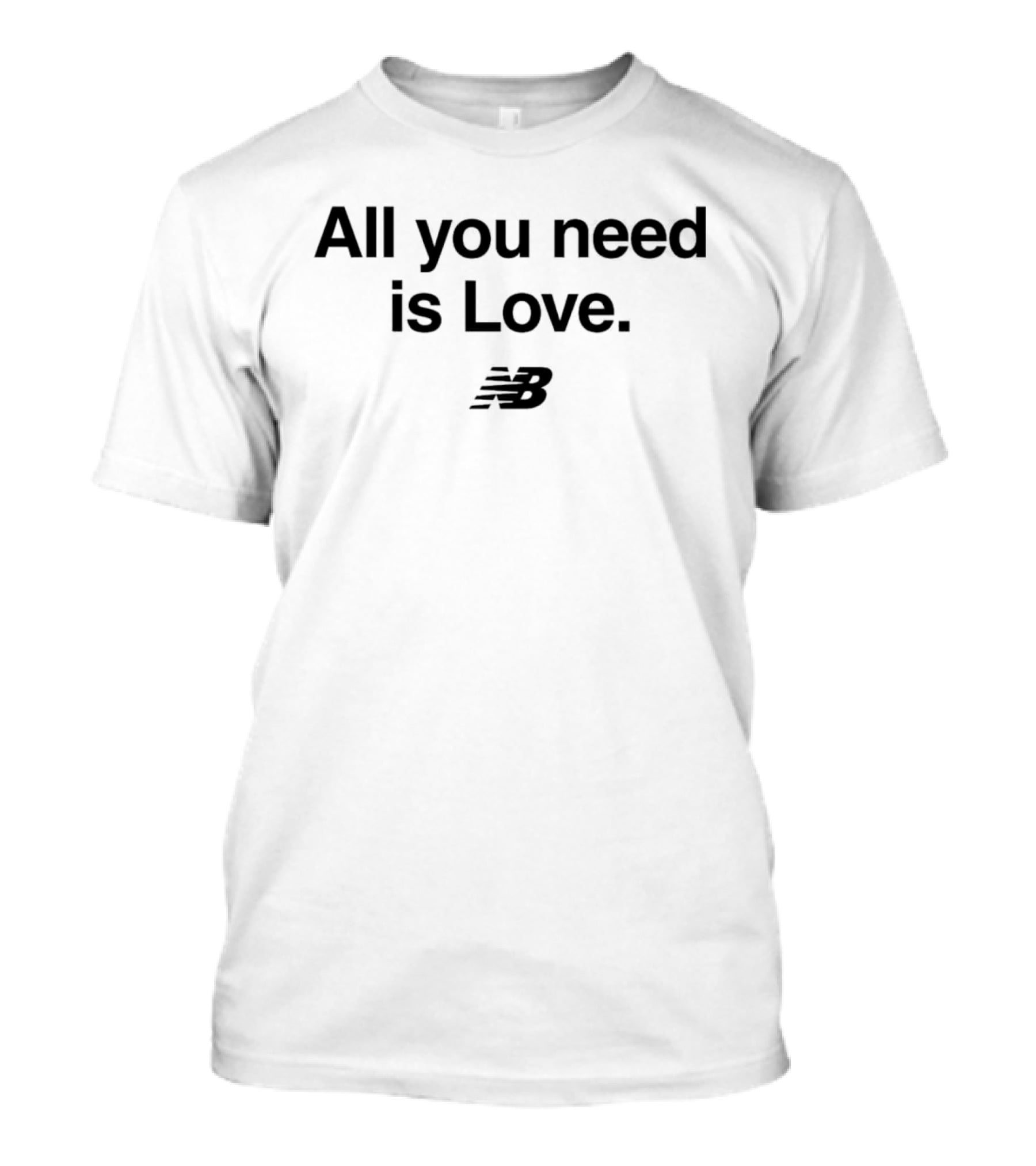 Jeremiyah New Balance All You Need Is Love T-Shirt