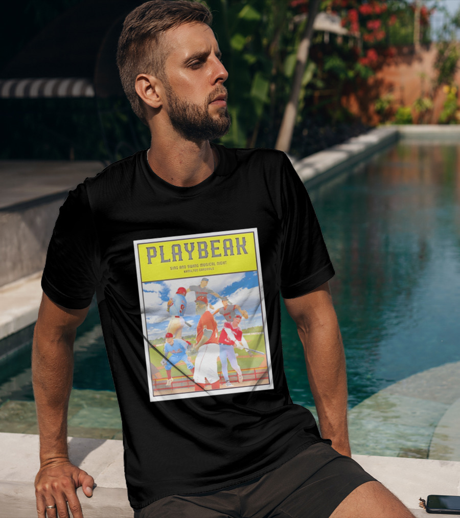 Playbeak Sing And Swing Musical Night Hamilton Cardinals Baseball Players T-Shirt