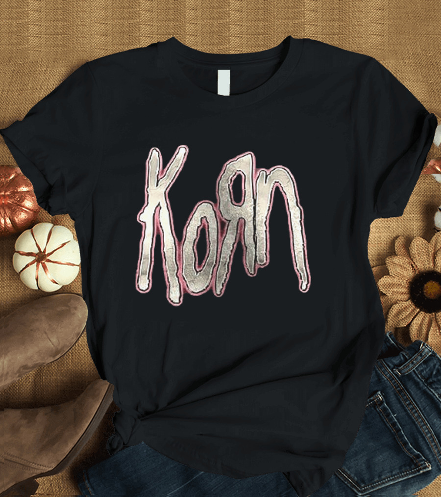 Korn Sick New World Las Vegas Festival Venue Iconic Band Name T-Shirt