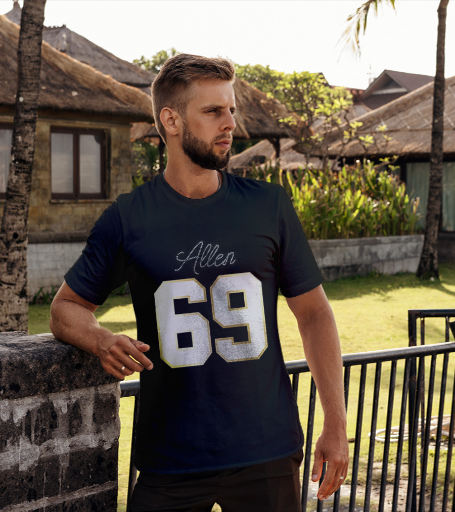 Minnesota Vikings Jared Allen 69 Class Of Legends T-Shirt