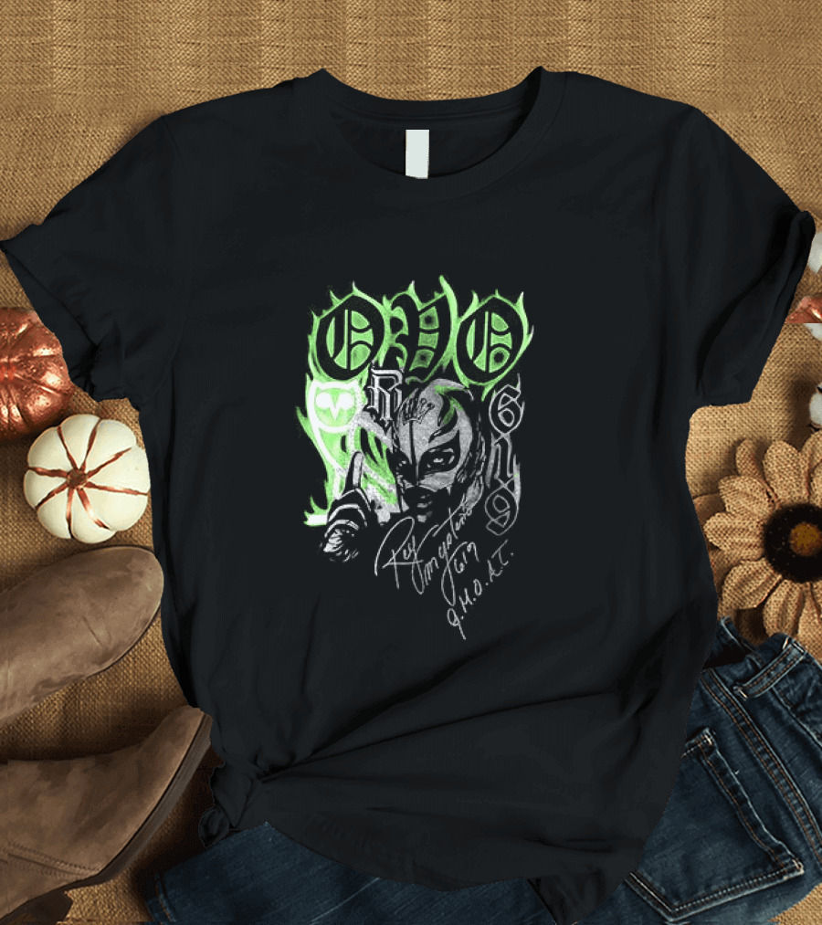OVO WWE Wrestlemania 42 Las Vegas Rey Mysterio Celebration T-Shirt