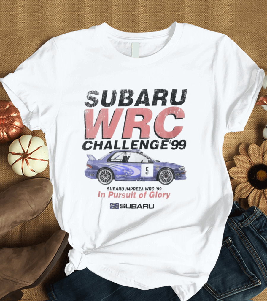 SUBARU WRC CHALLENGE '99 In Pursuit Of Glory T-Shirt