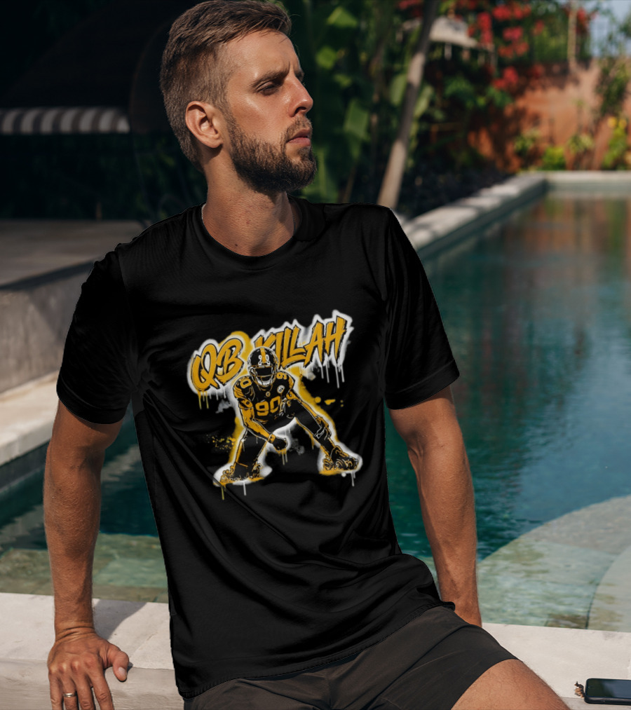 QB Killah T. J. Watt Pittsburgh Steelers Football 2026 Graffiti T-Shirt