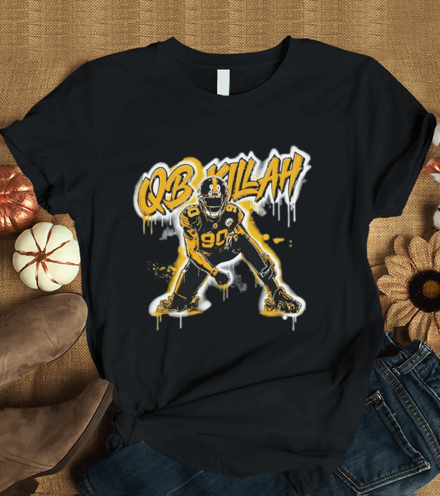 QB Killah T. J. Watt Pittsburgh Steelers Football 2026 Graffiti T-Shirt
