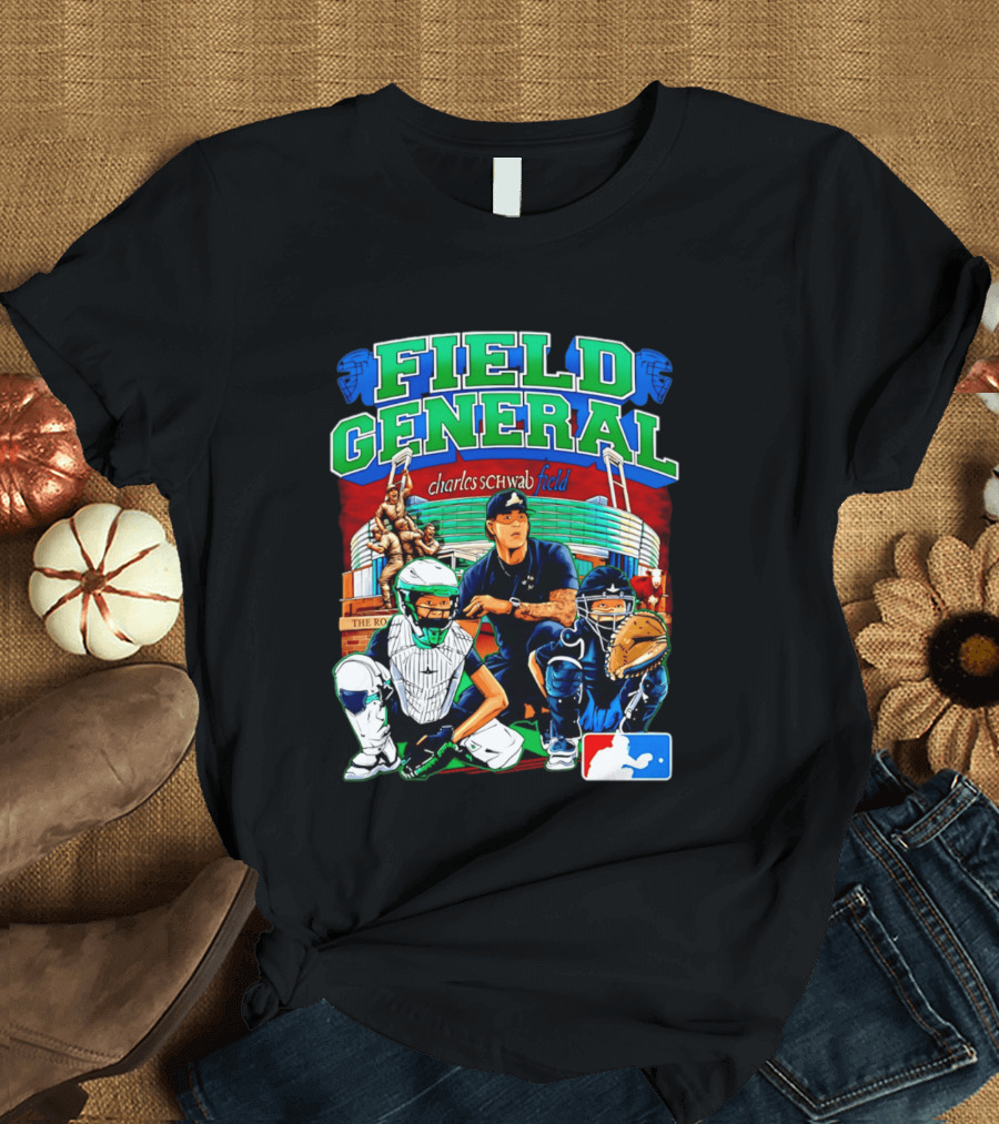Field General Charles Schwab Field Baseball Player 0002 T-Shirt