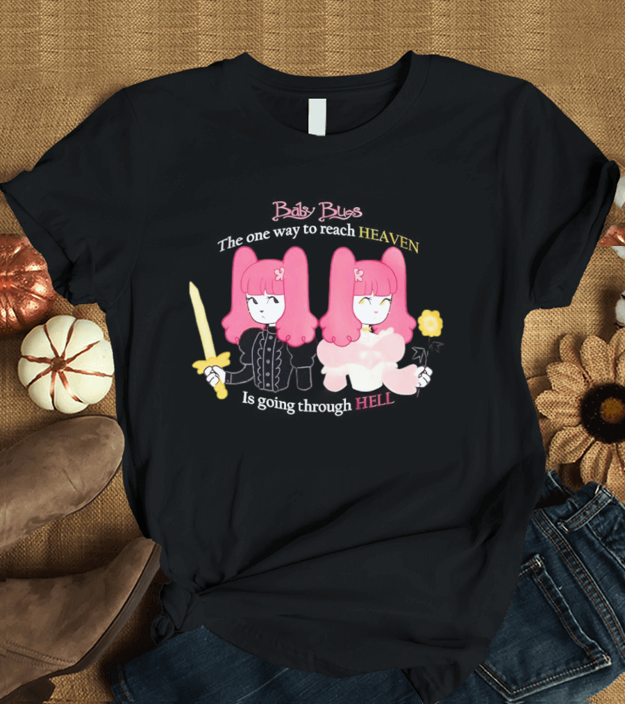 Baby Bugs Duality Journey To Heaven And Hell T-Shirt