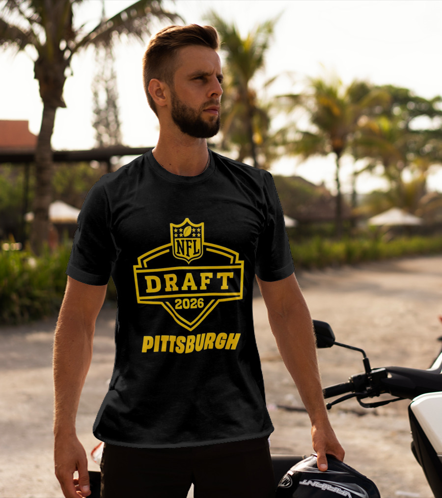 Pittsburgh NFL Draft 2026 Football Steelers T-Shirt