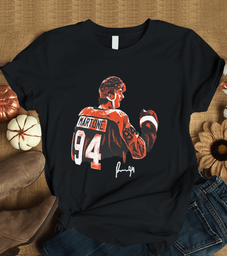 Porter Martone 94 Philadelphia Flyers Hockey NHL Player T-Shirt