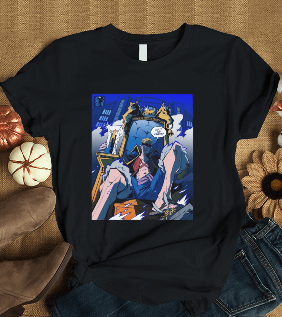 Cooper Flagg Dallas Mavericks Rookie Of The Year One Piece Luffy Pirate King Throne T-Shirt