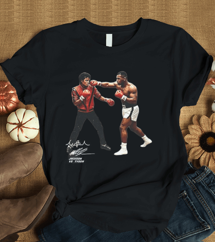 Greatest Mikes 2026 Jackson Vs Tyson Boxing Matchup Iconic Showdown T-Shirt