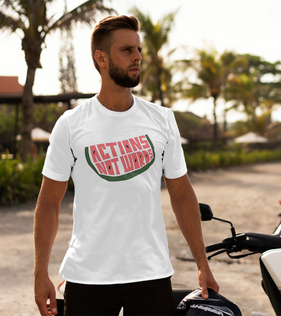 Actions Not Words Liam Cunningham T-Shirt
