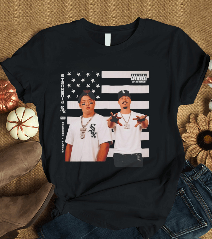 Murakami Munetaka Miguel Vargas Chicago White Sox Baseball American Flag Advisory 5 20 T-Shirt