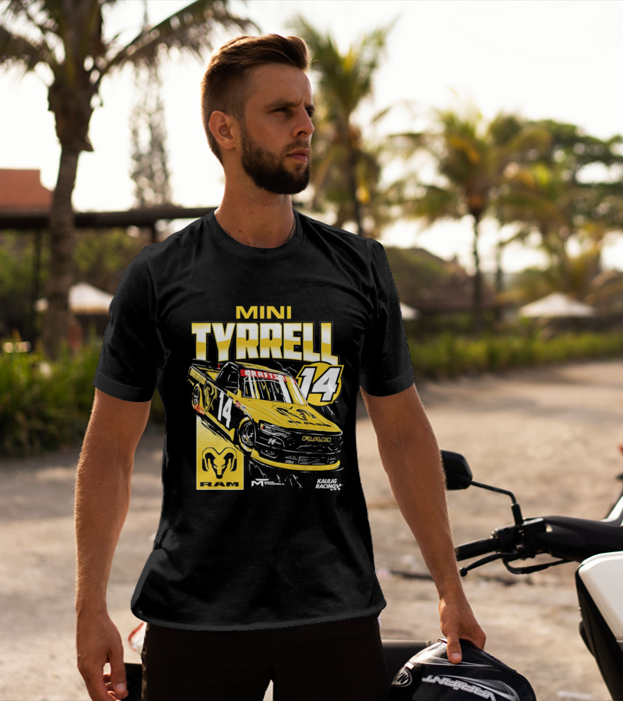 Mini Tyrell Kaulig Racing Ram NASCAR Craftsman 14 Car T-Shirt