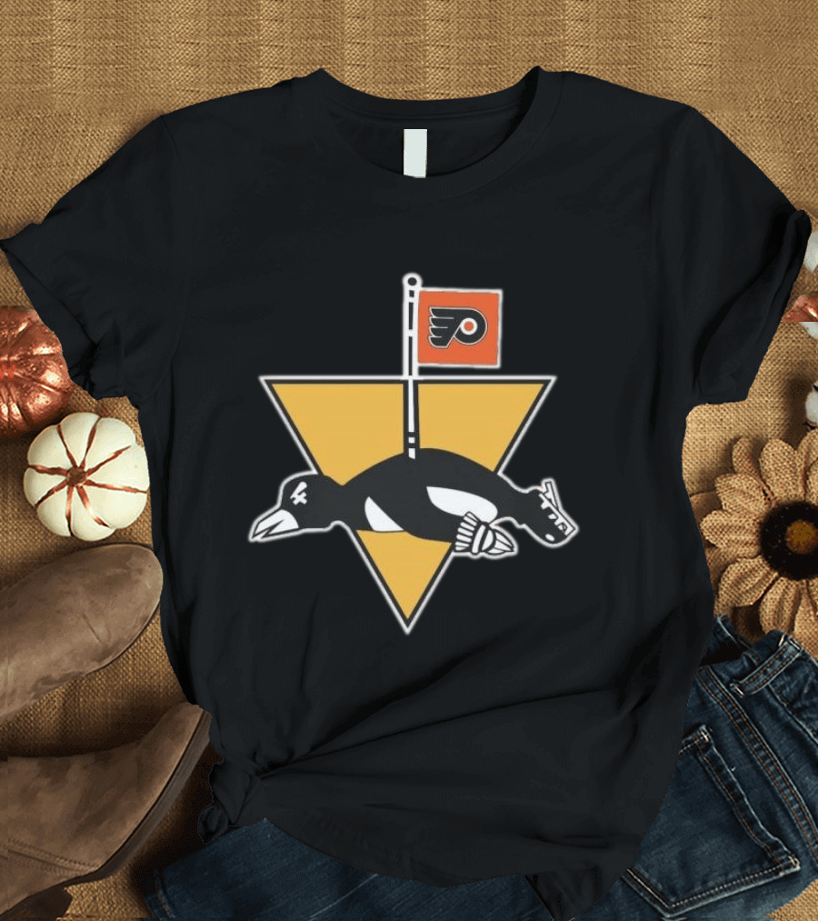 Philadelphia Beat 2026 Flyers Vs Penguins Rivalry T-Shirt