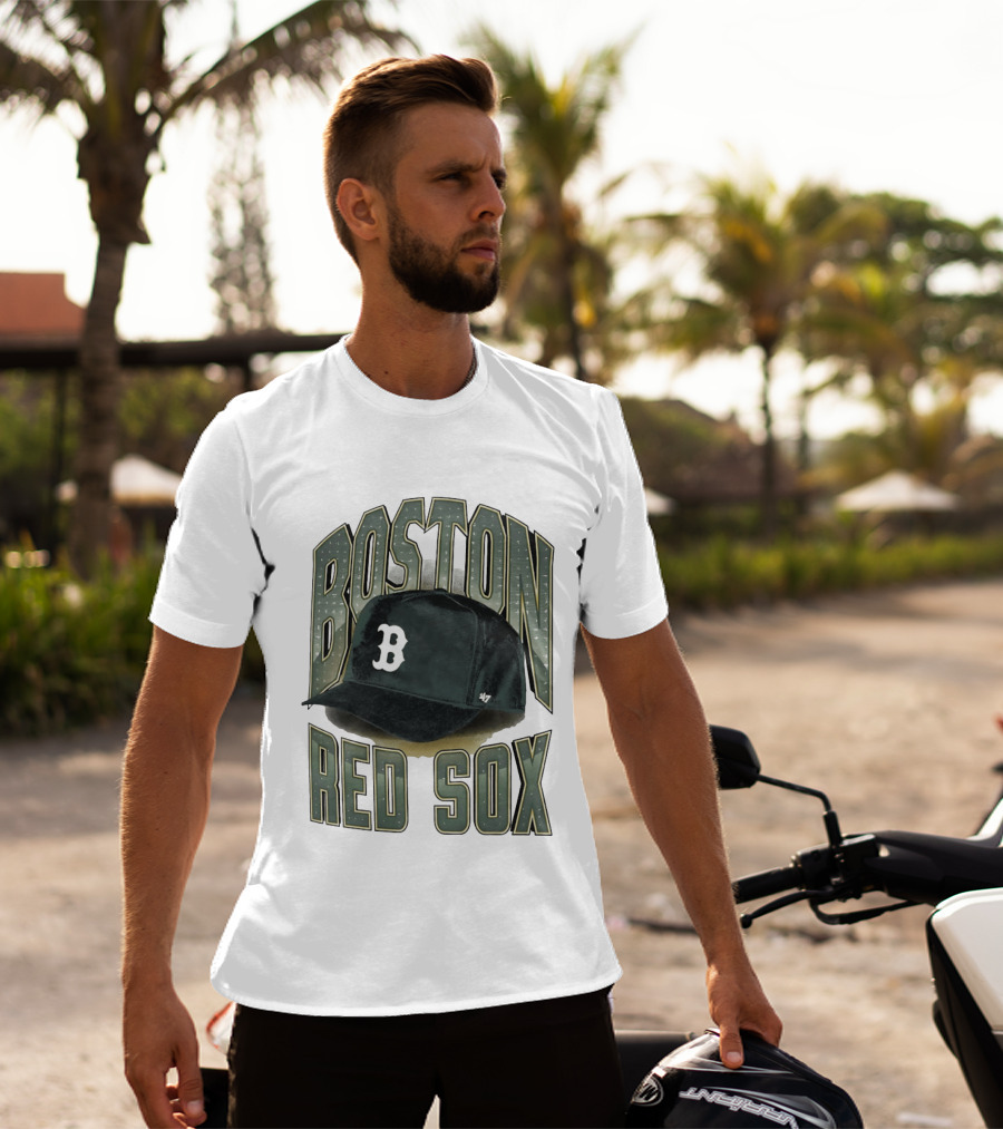 Boston Red Sox B Hat 47 Brand City Connect Dune Tubular T-Shirt