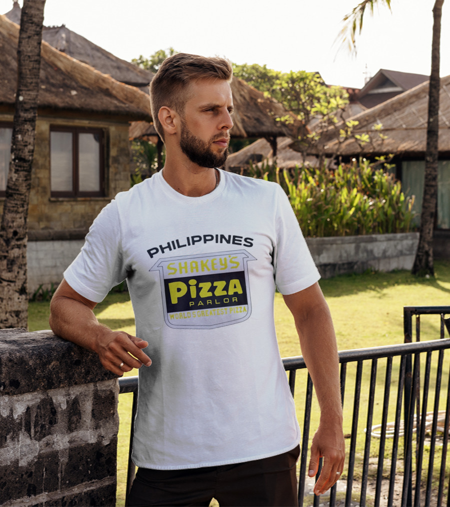 Philippines Shakey's Pizza Parlor World's Greatest Pizza T-Shirt