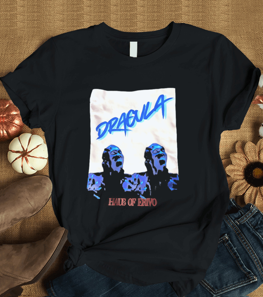 Cynthia Erivo Dracula Haus Of Erivo Blue Artistic T-Shirt