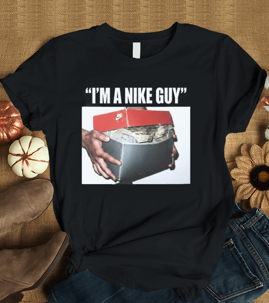 LeBron James Nike Air Cash Sneaker Box T-Shirt