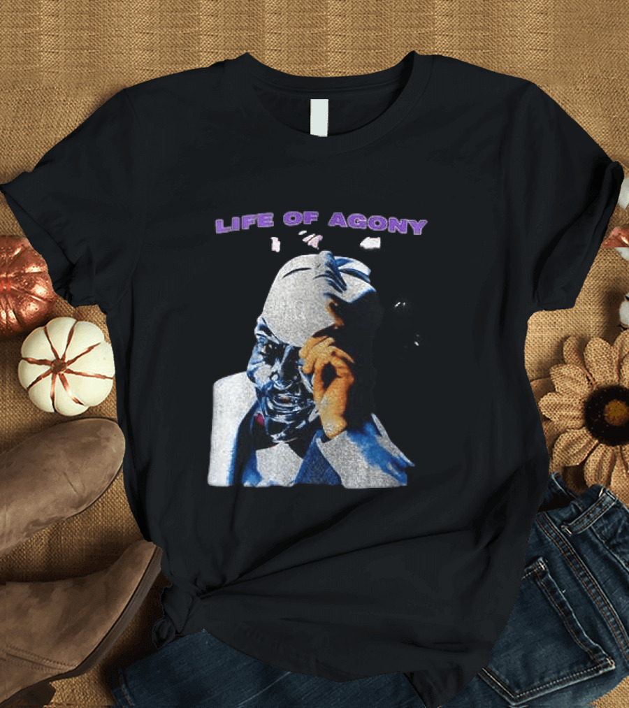 Life Of Agony Ugly Masked Face T-Shirt