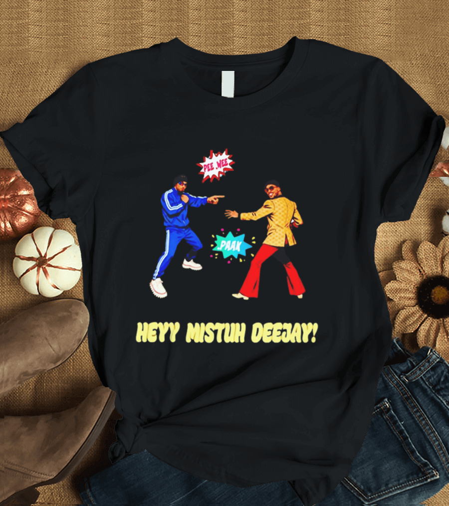 DJ Pee Wee Vs .Paak Heyy Mistuh Deejay The Romantic Tour Live 2026 T-Shirt