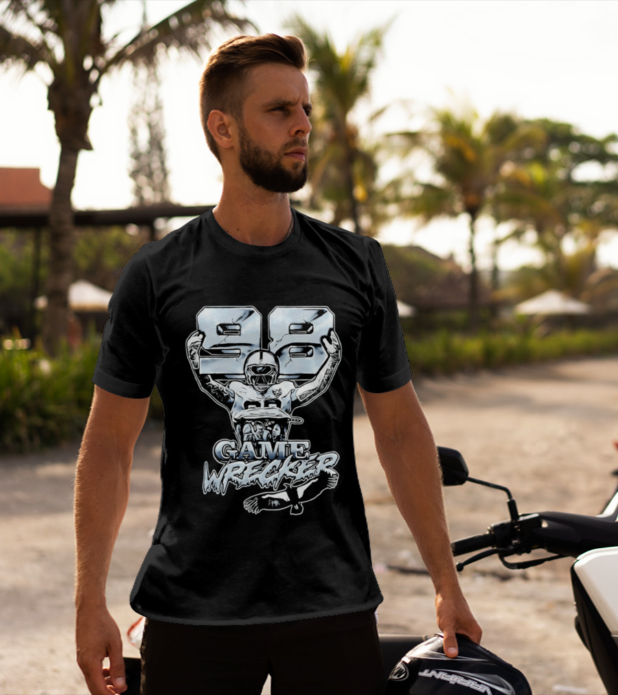 Maxx Crosby 98 Game Wrecker Las Vegas Raiders T-Shirt