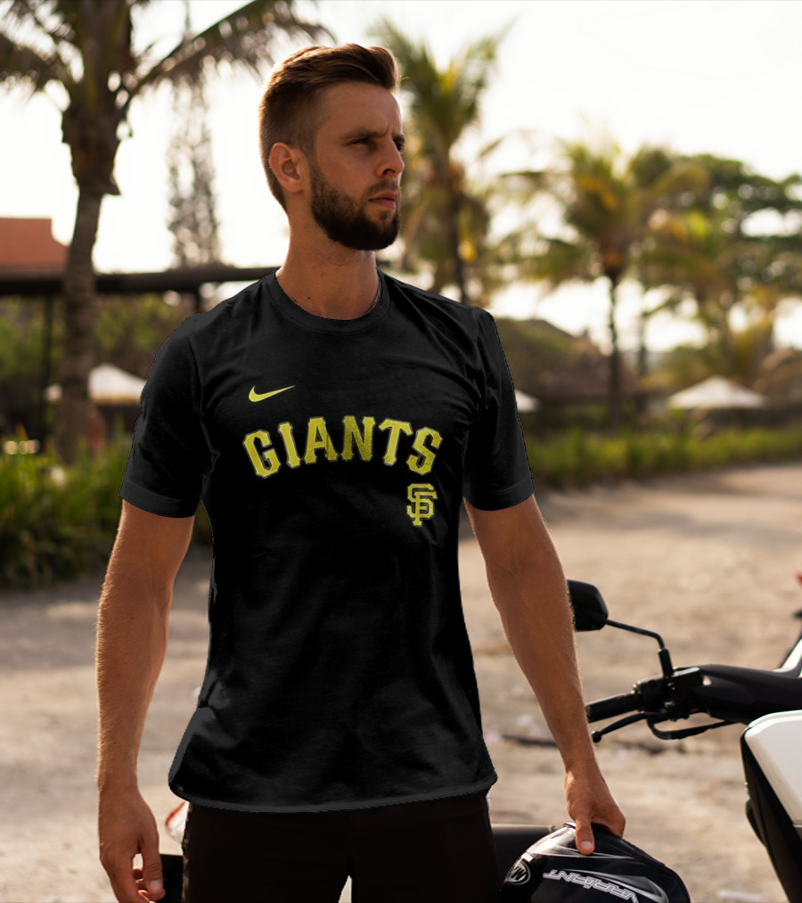 San Francisco Giants Nike Pokémon Collaboration Gotta Catch 'Em All A Journey Begins T-Shirt
