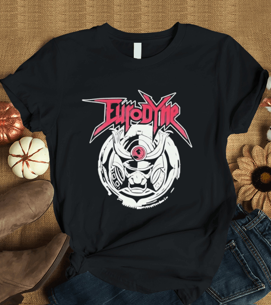 Eurodyne Samurai Cyberpunk Oni RCP77 T-Shirt