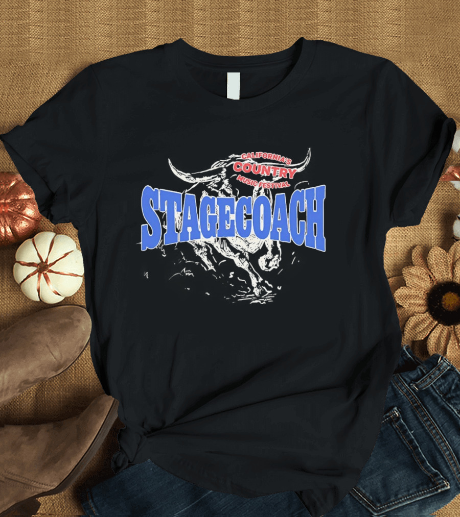 Stagecoach California's Country Music Festival 2026 Indio By The Horns Sand T-Shirt