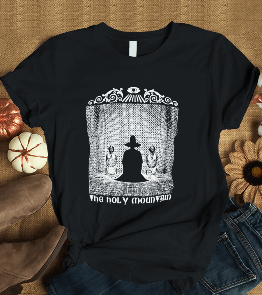 The Holy Mountain Mystical Silhouette With Eye T-Shirt