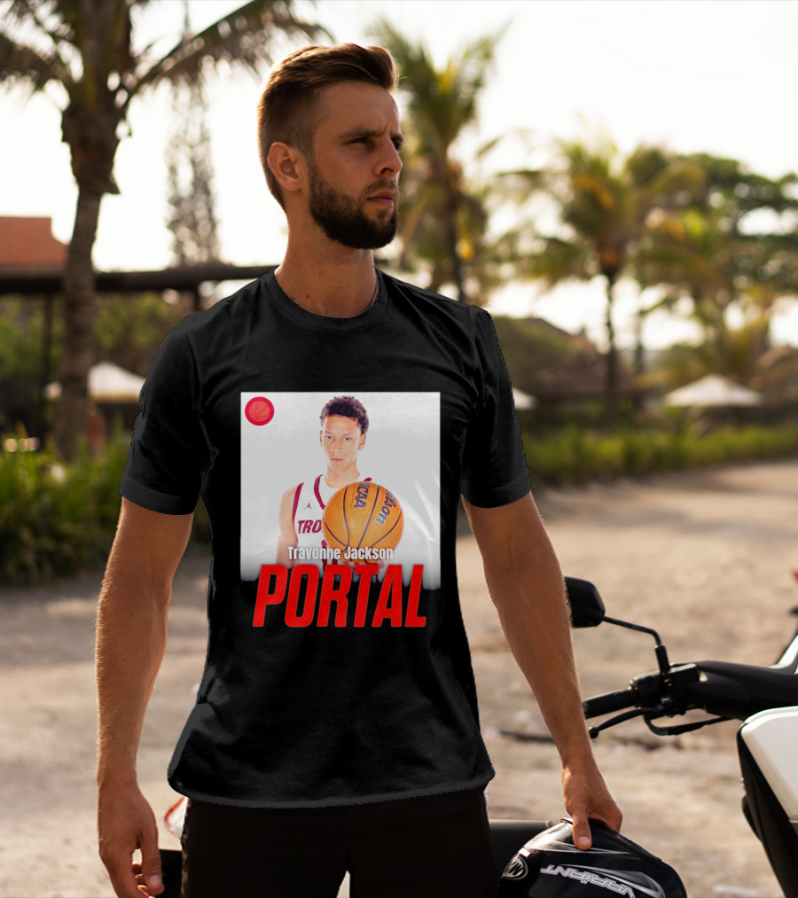 Travonne Jackson Portal NCAA Basketball T-Shirt