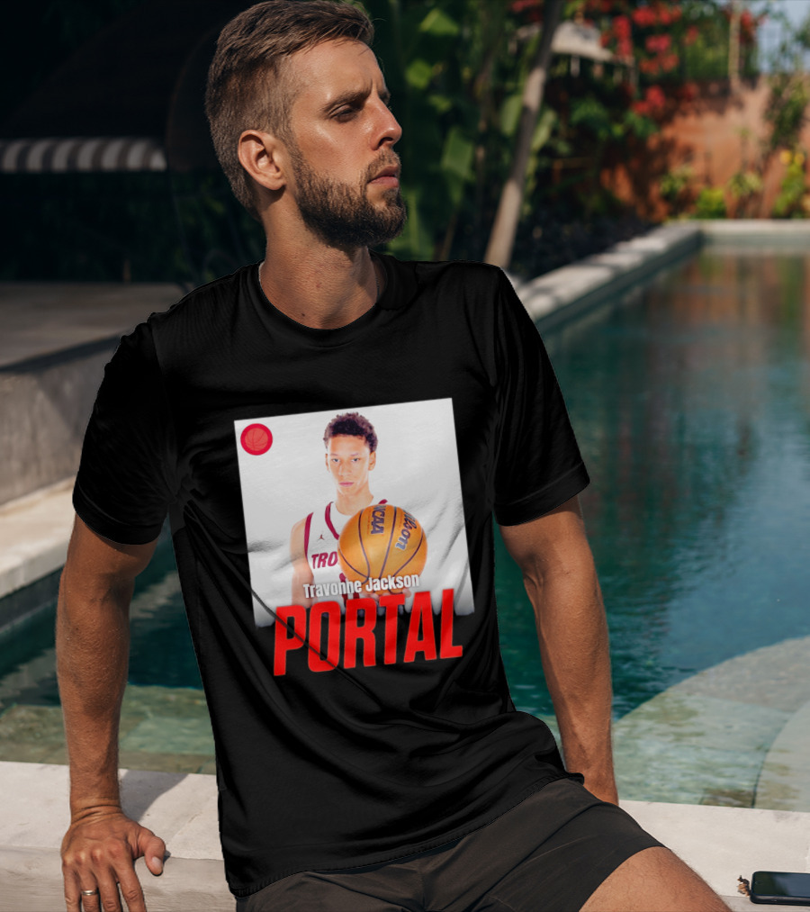 Travonne Jackson Portal NCAA Basketball T-Shirt