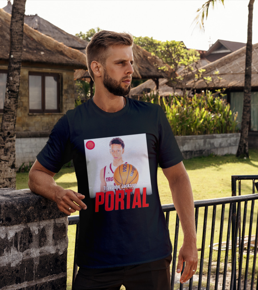 Travonne Jackson Portal NCAA Basketball T-Shirt