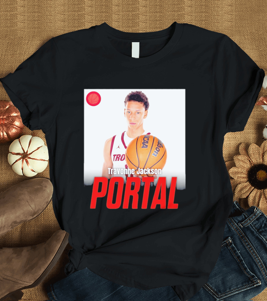 Travonne Jackson Portal NCAA Basketball T-Shirt