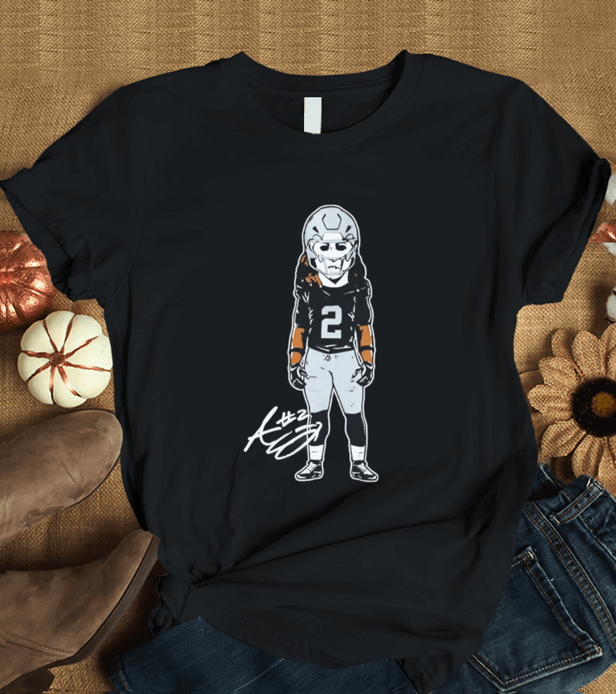 Boogeyman Ashton Jeanty Las Vegas Football Number 2 T-Shirt