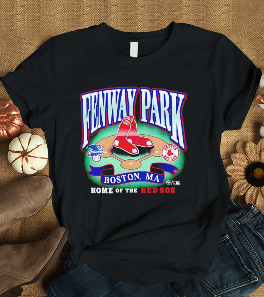 Boston Red Sox Fenway Park Boston MA Home Of The Red Sox American League 2026 T-Shirt