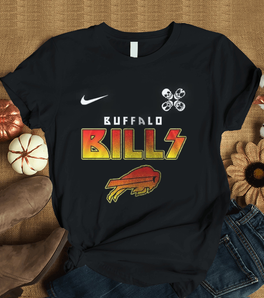 Buffalo Bills Rock And Roll All Nite Abbey Road T-Shirt