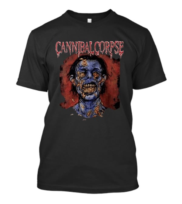 Cannibal Corpse Skull Full Of Maggots Zombie T-Shirt