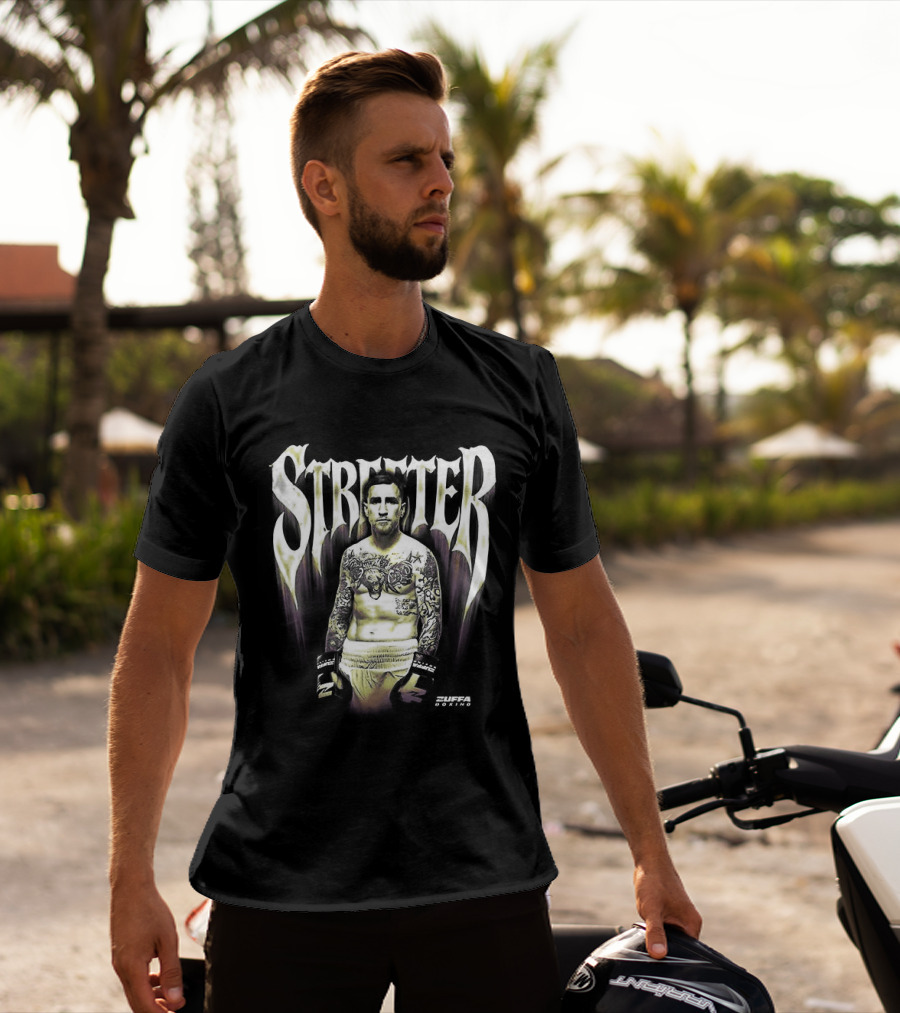 Casey Streeter Zuffa Boxing Fighter Pose Name T-Shirt